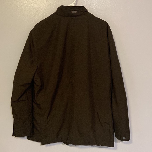 Tommy Bahama Mens Field Jacket Sz L Brown Utility Coat Wool Blend Casual Outdoor - Picture 7 of 12